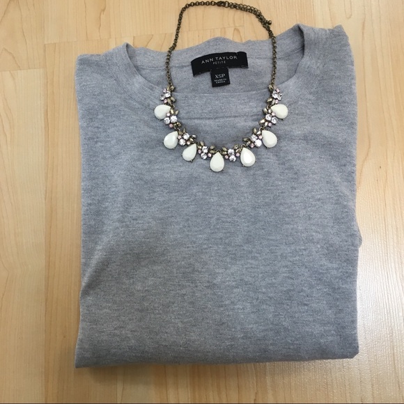 Ann Taylor Tops - Ann Taylor silk/cotton knit top